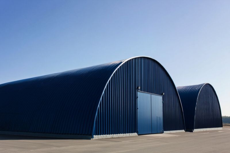 Бескаркасные ангары